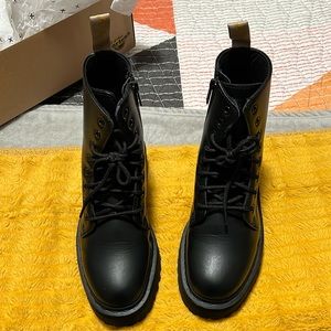 Dr. Martens Vegan Jadon II Mono Black Boots